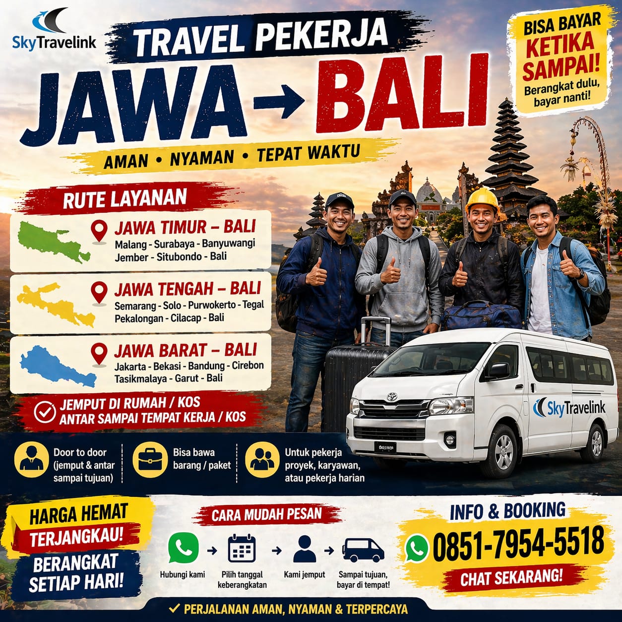 travel jawa bali door to door